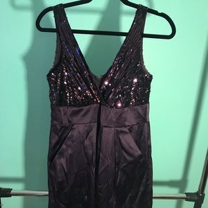 Purple sequence dress 💙